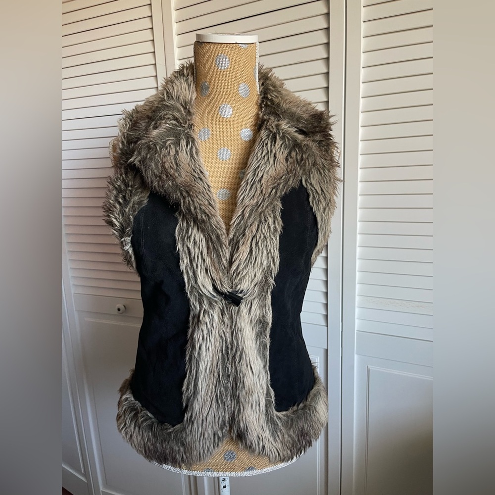 Live a little Leather Vest Penny Lane